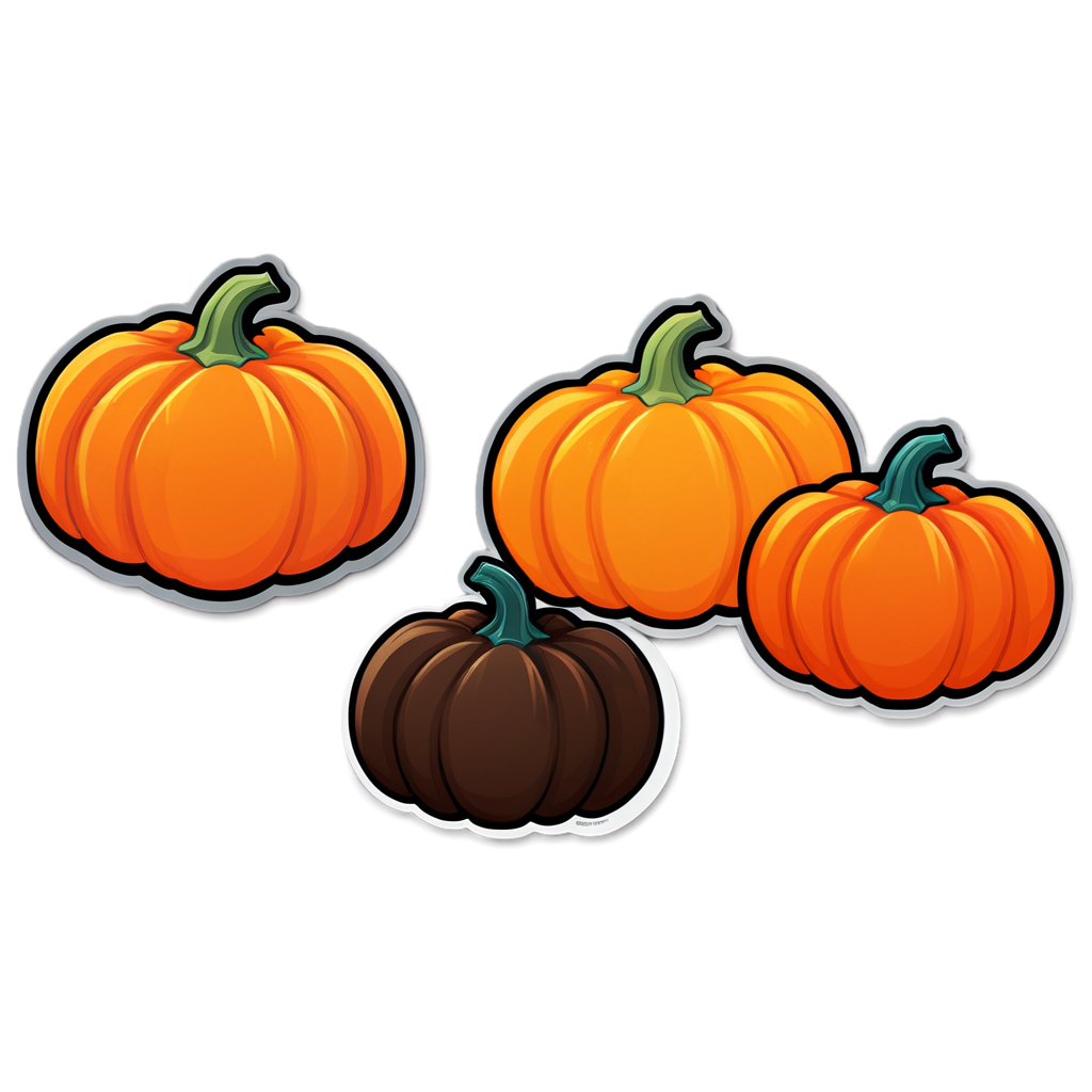 Pumpkins Sticker Kit