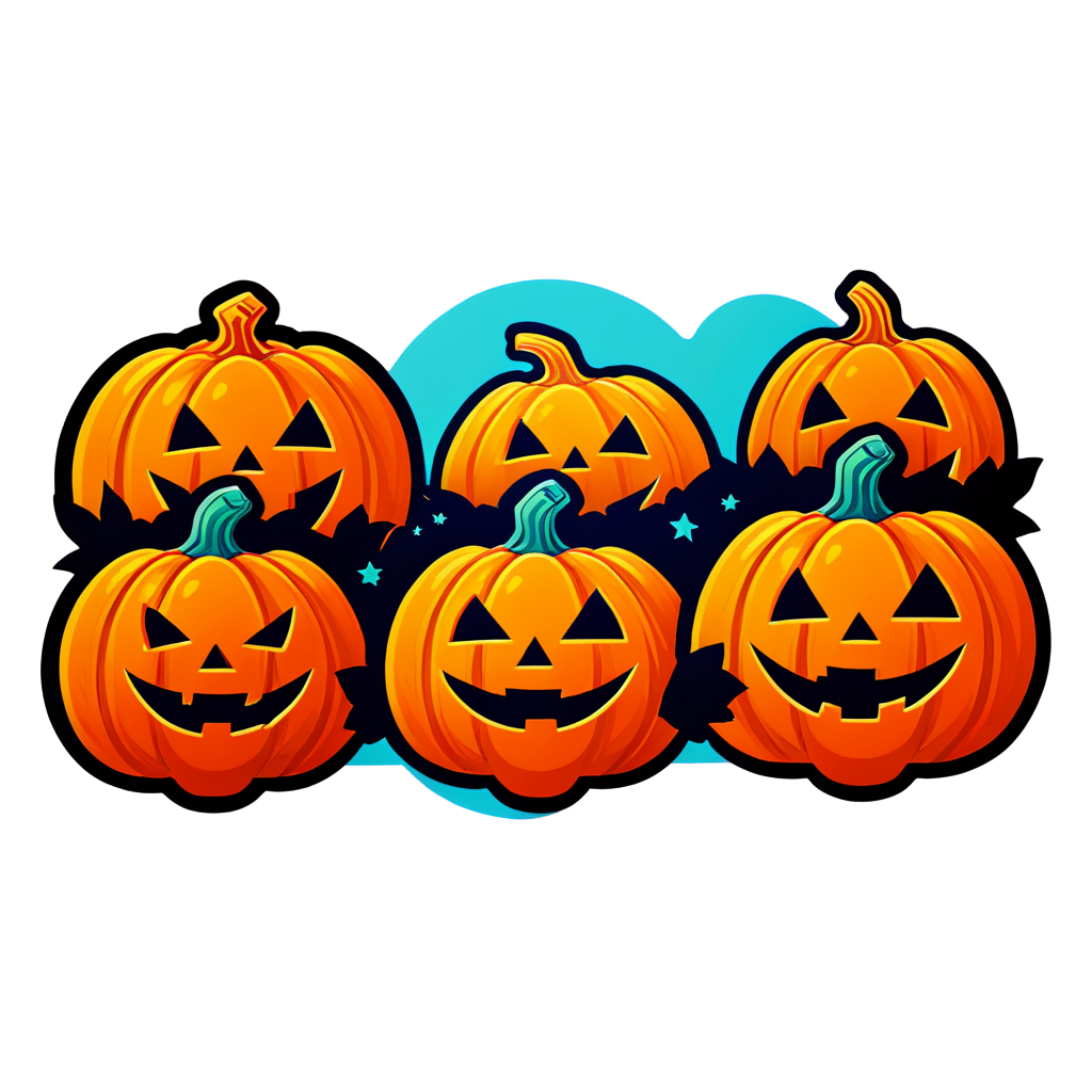 Pumpkins Sticker Kit