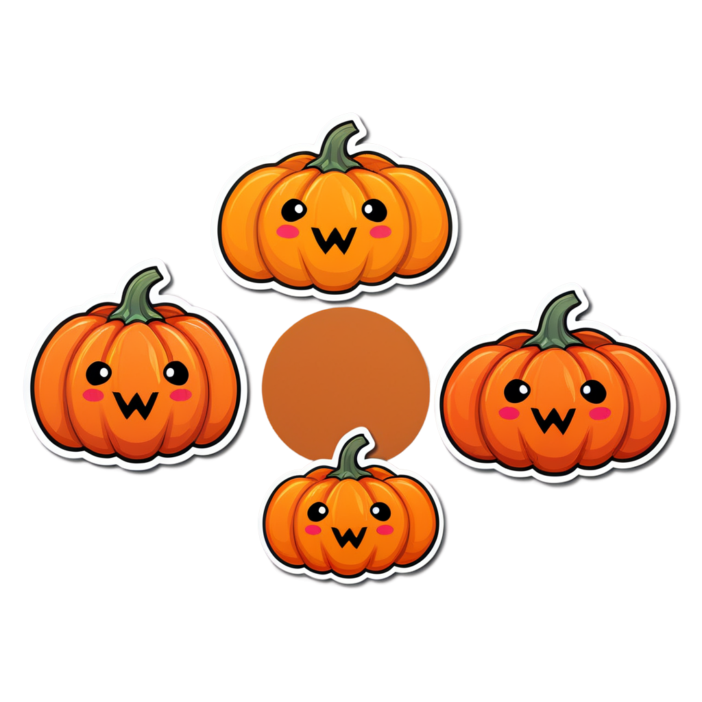 Pumpkins Sticker Ideas