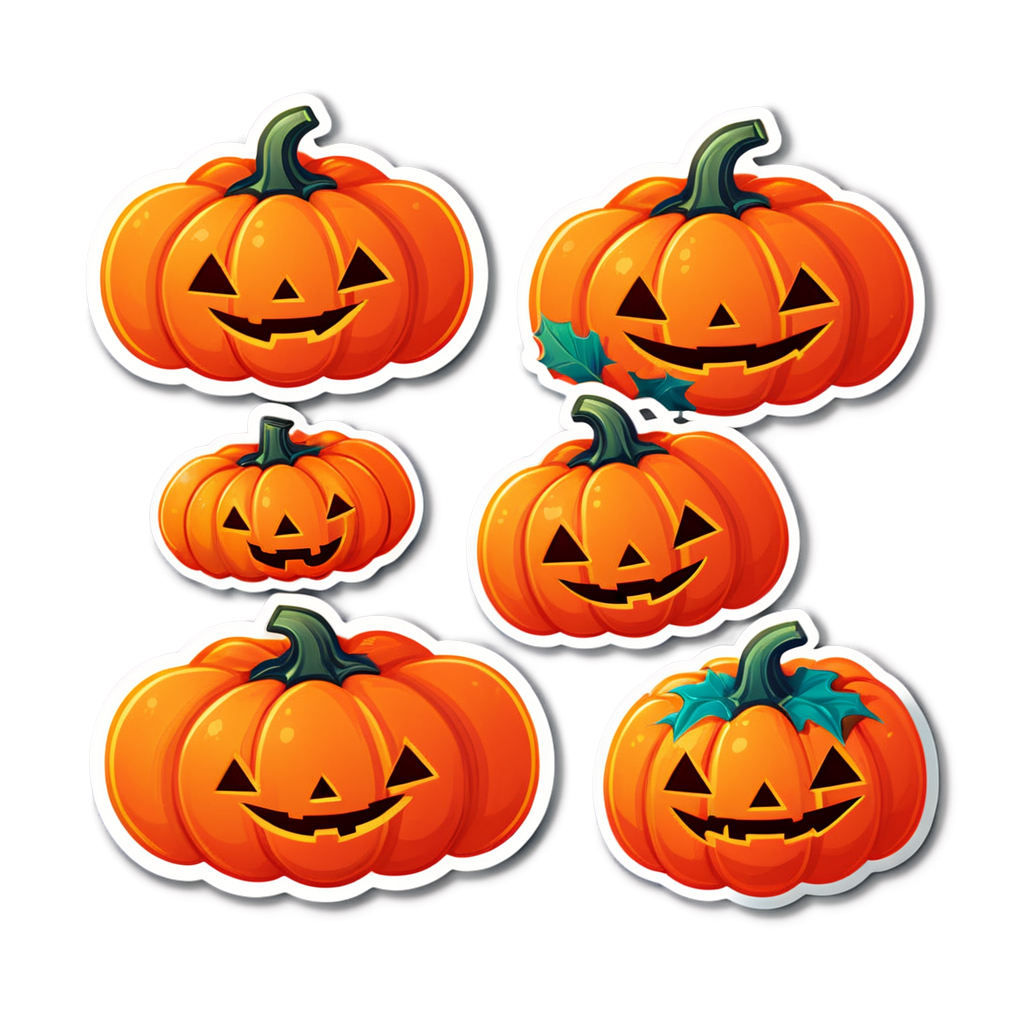 Pumpkins Sticker Ideas