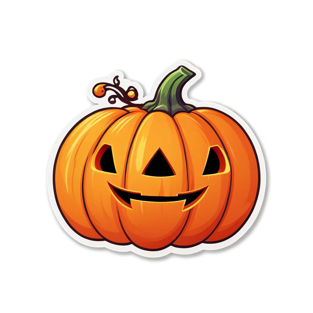 Cute Pumpkins Sticker