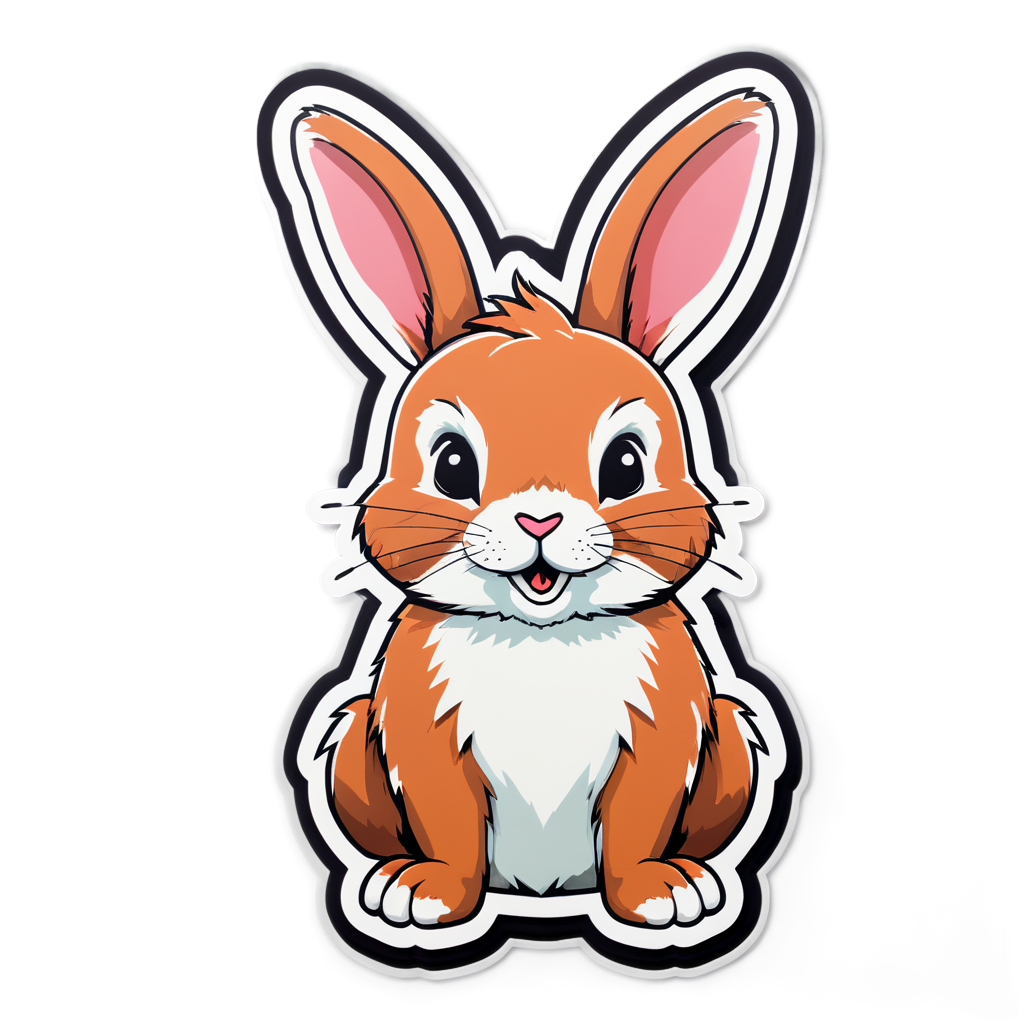 Rabbit Sticker Collection