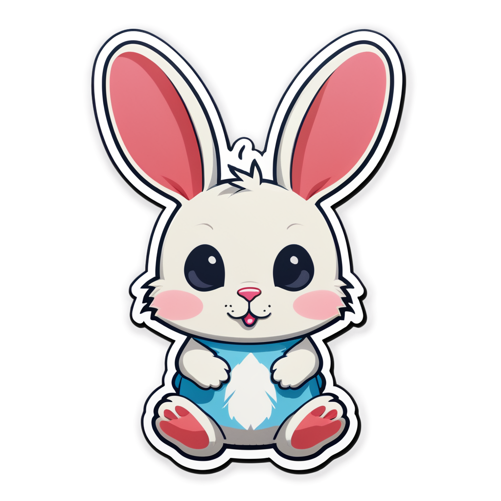 Rabbit Sticker Kit