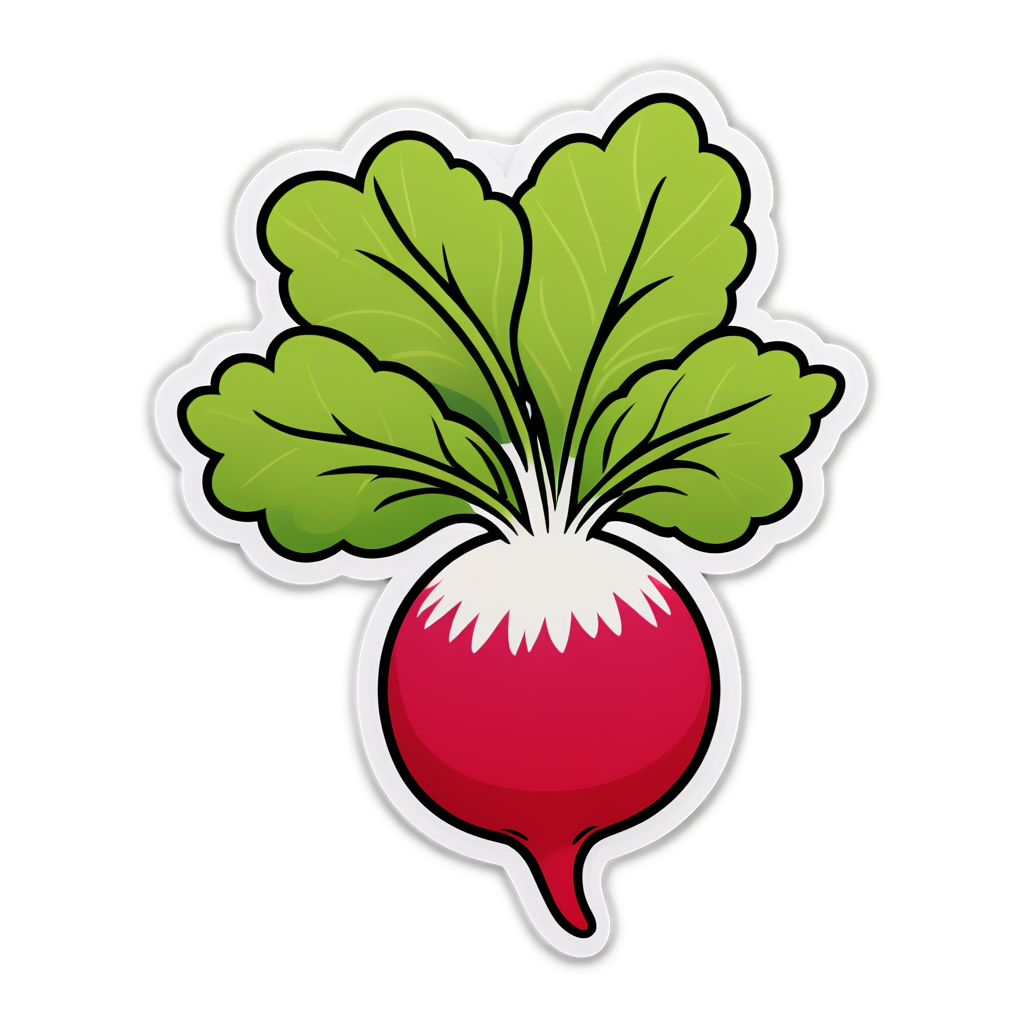 Radish Sticker Collection