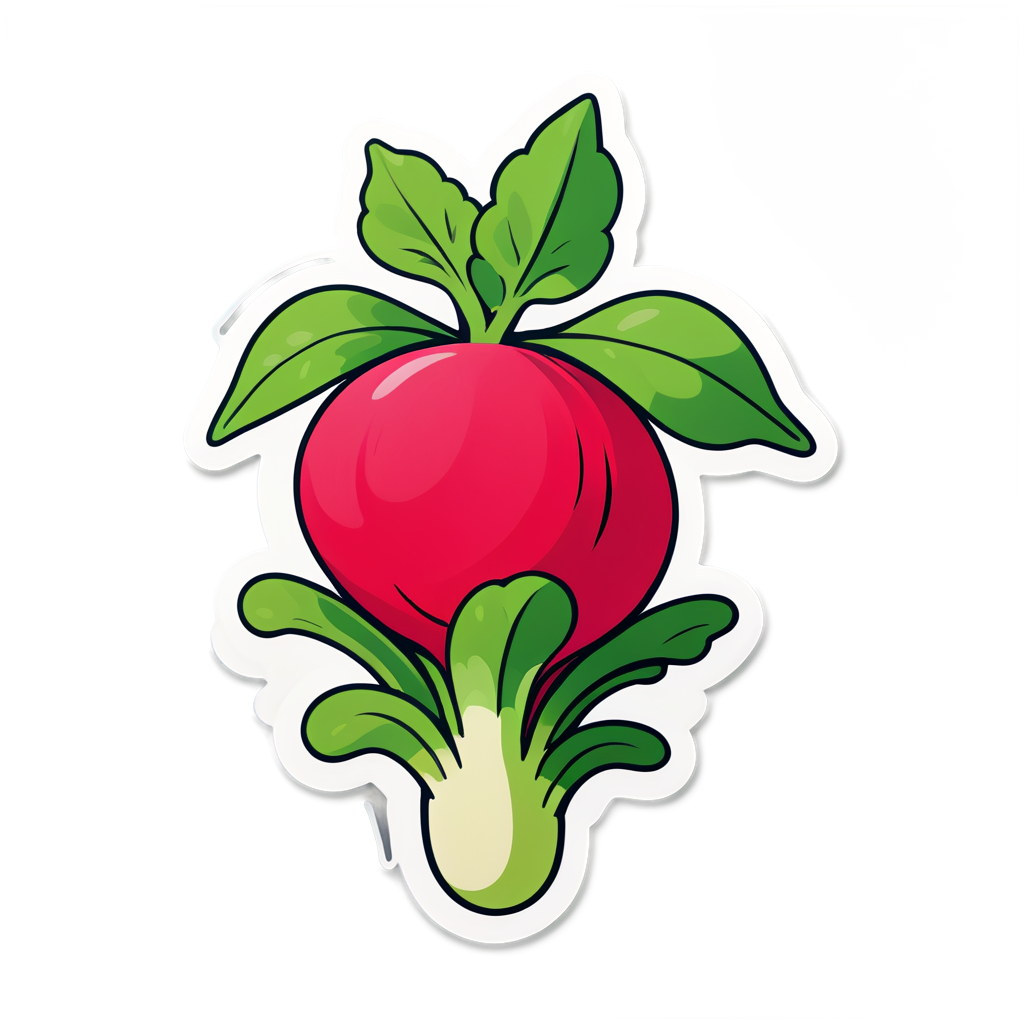 Radish Sticker Collection