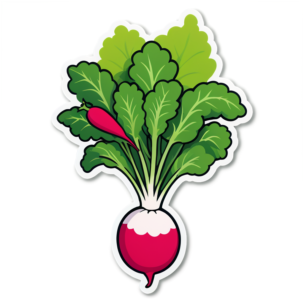 Radish Sticker Collection