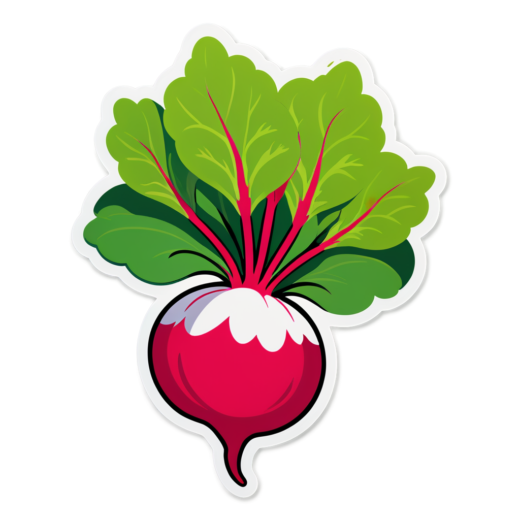 Radish Sticker Kit