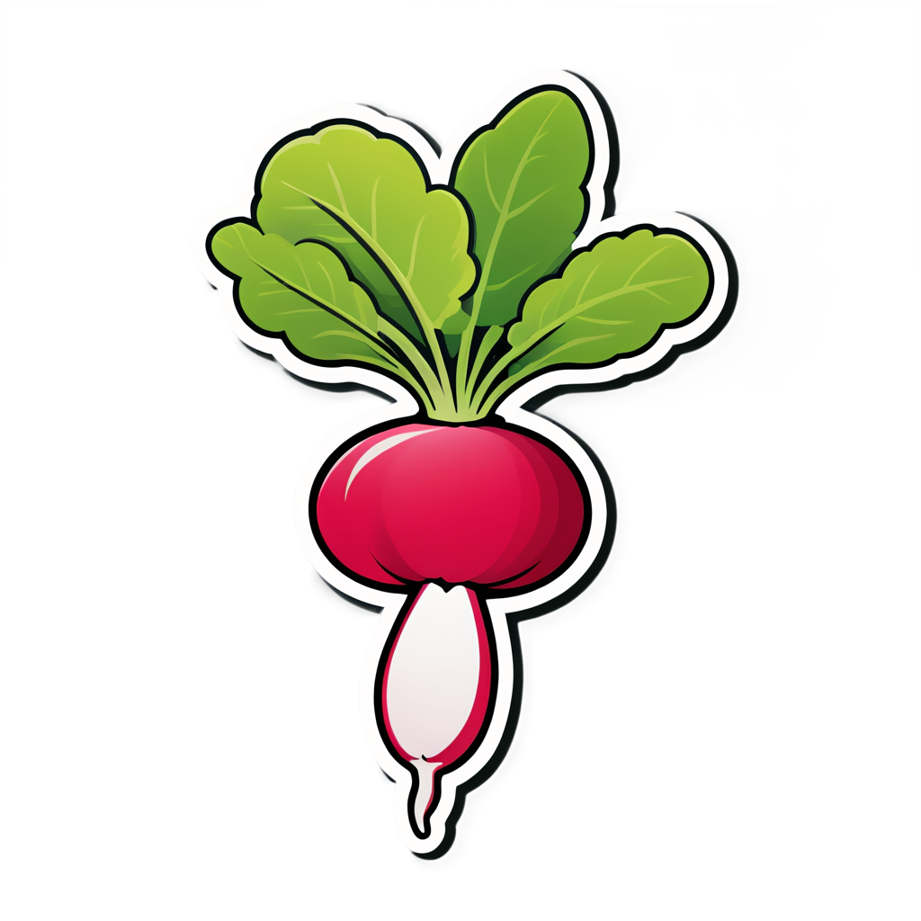 Radish Sticker Kit