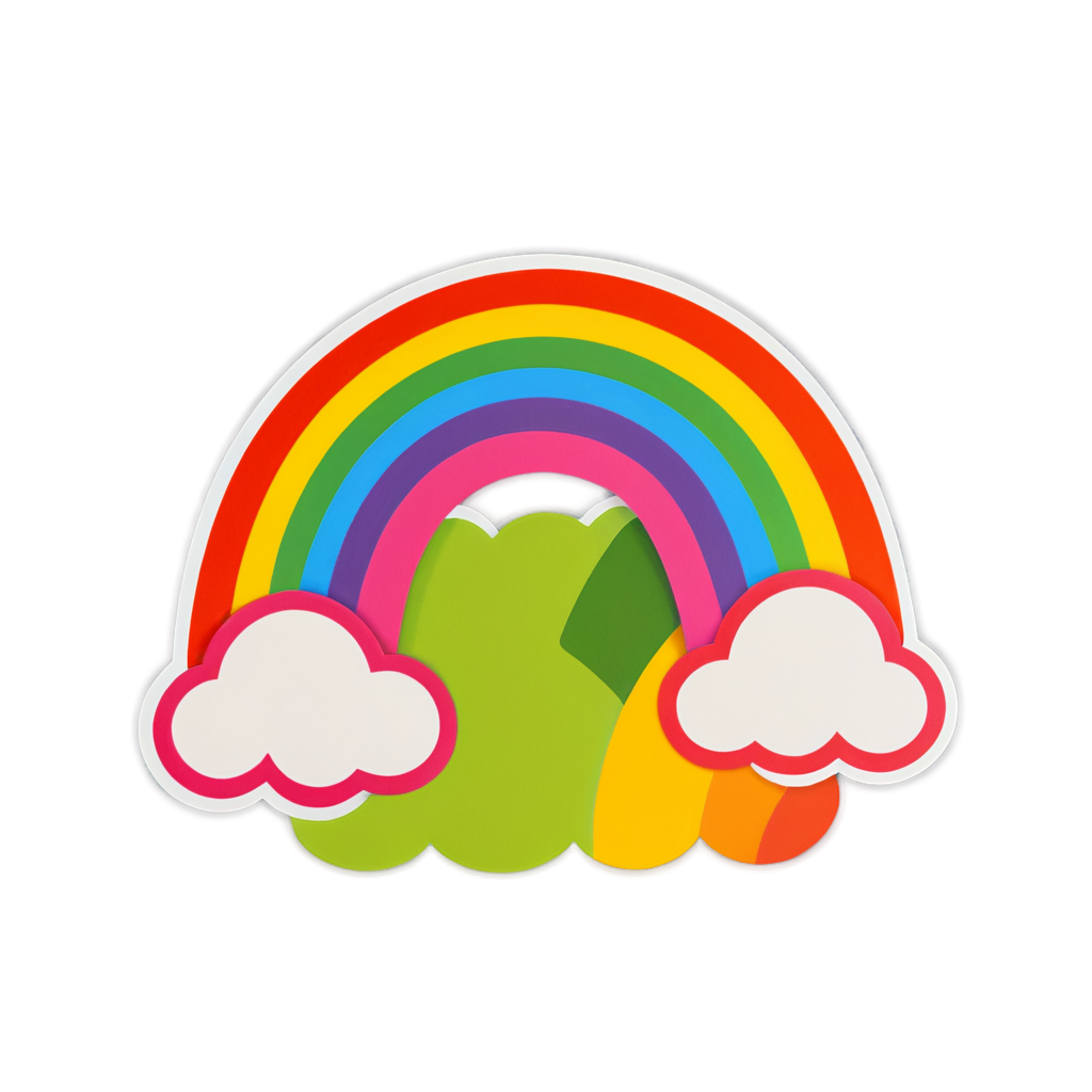 Rainbow Sticker Collection