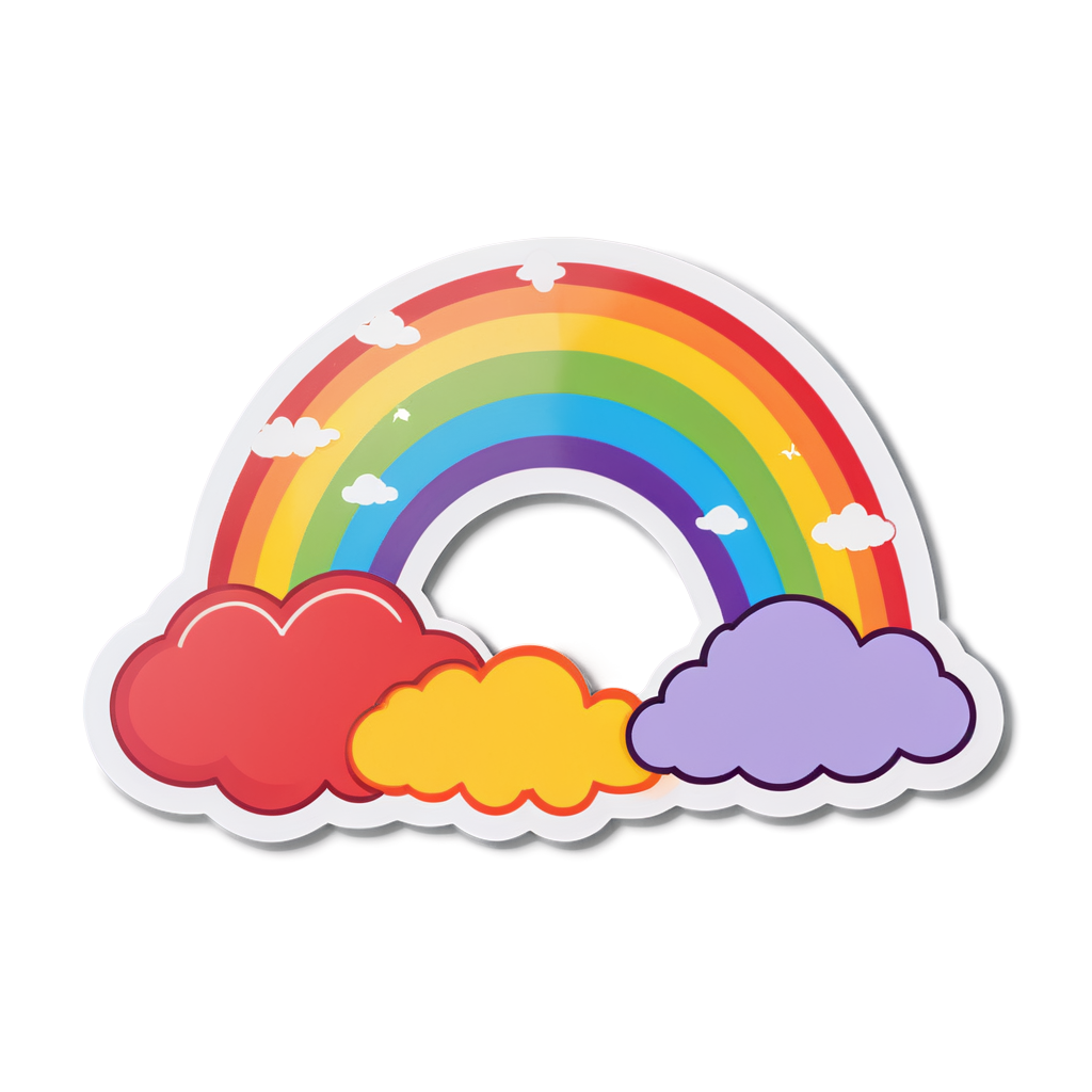 Rainbow Sticker Kit