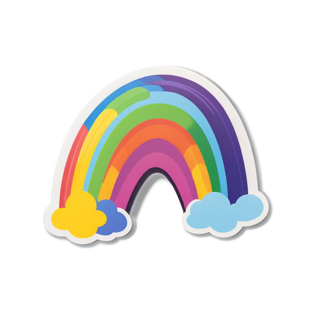 Cute Rainbow Sticker