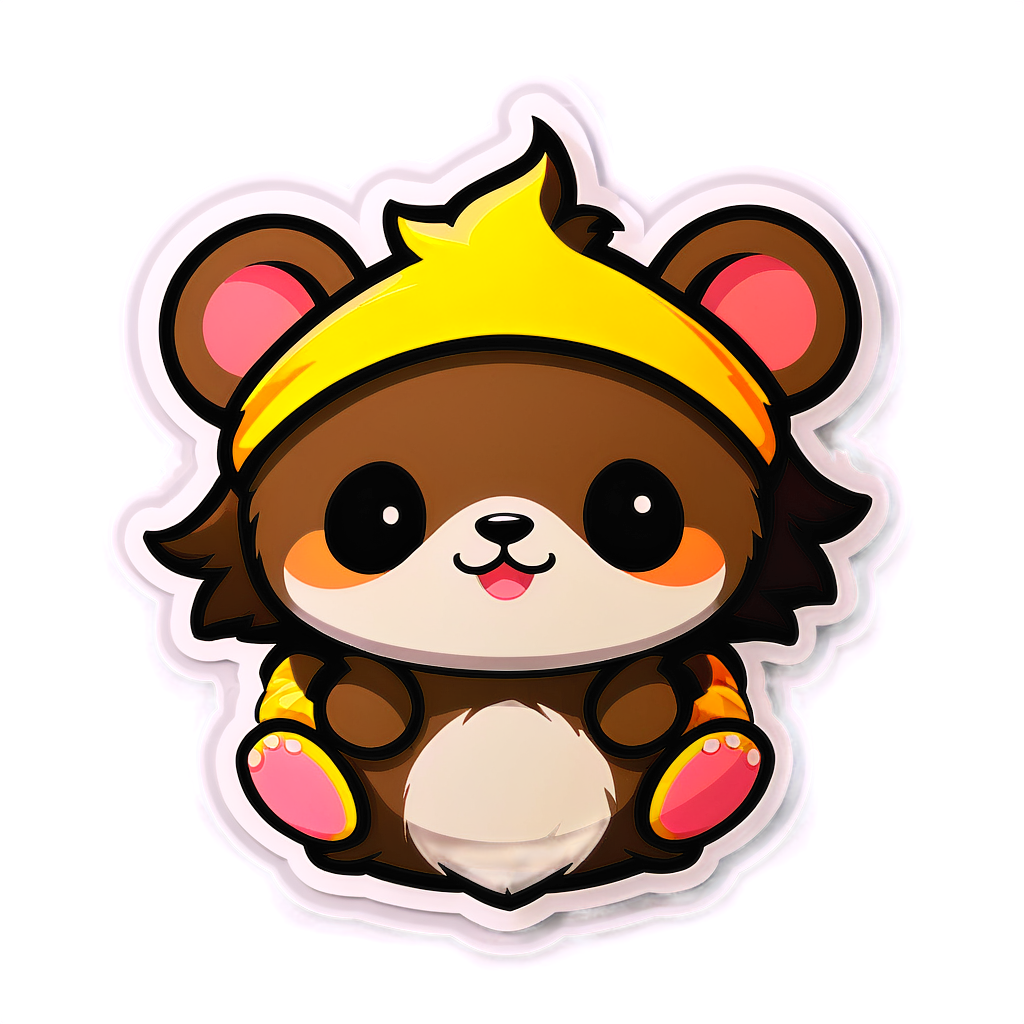 Cute Raji'un Sticker