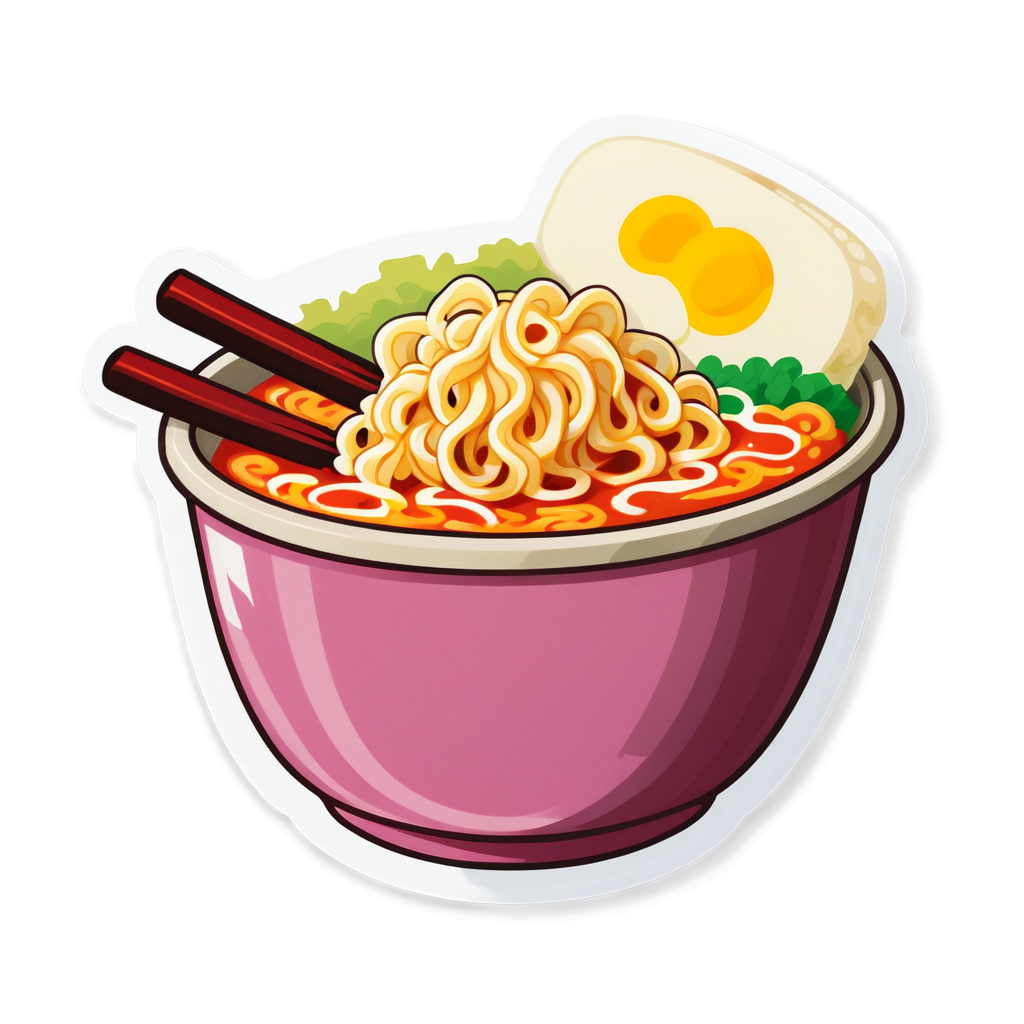 Ramen Sticker Collection