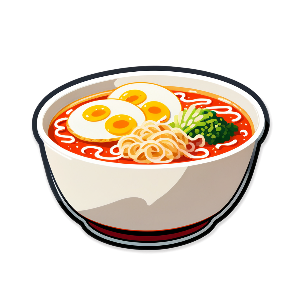 Ramen Sticker Collection