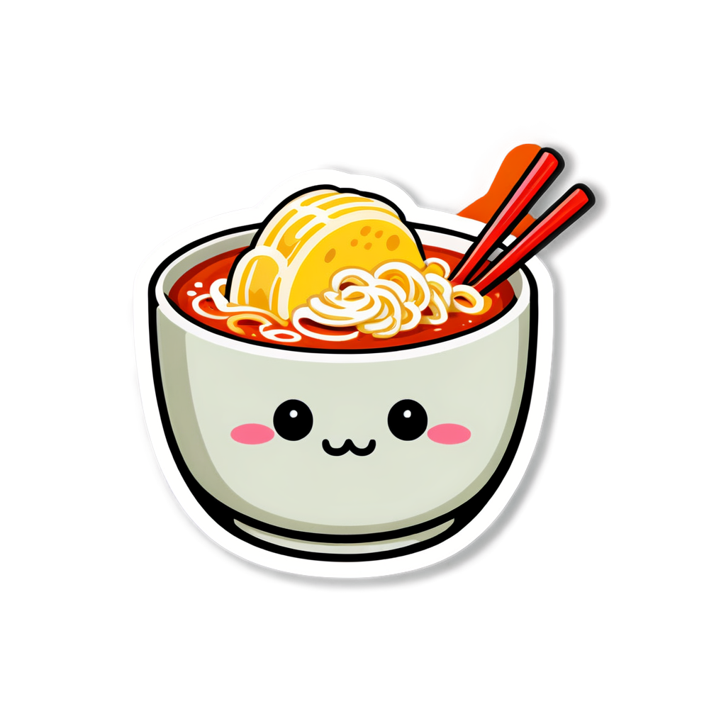 Ramen Sticker Ideas