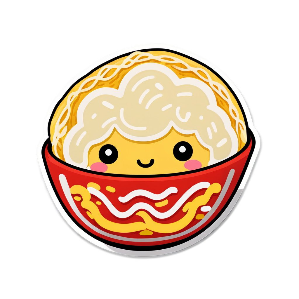 Cute Ramen Sticker