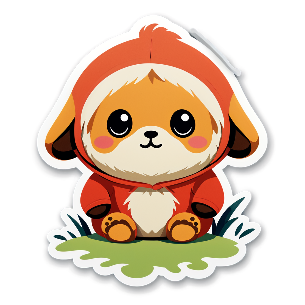 Cute Refuge Sticker