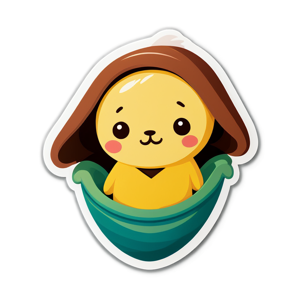 Cute Refuge Sticker