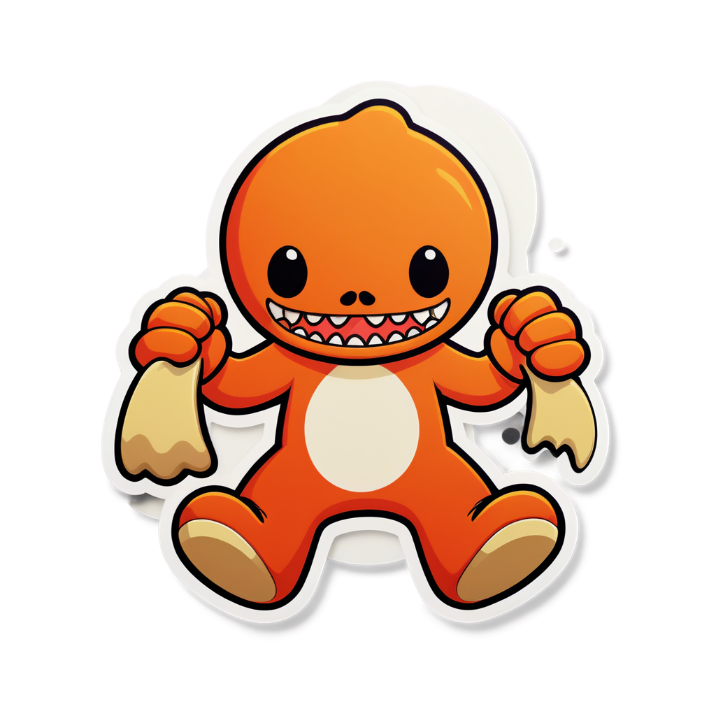 Cute Ripper Sticker