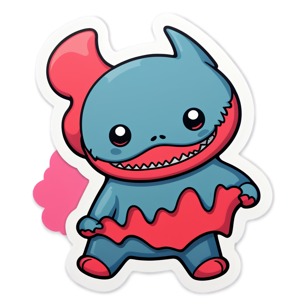 Cute Ripper Sticker