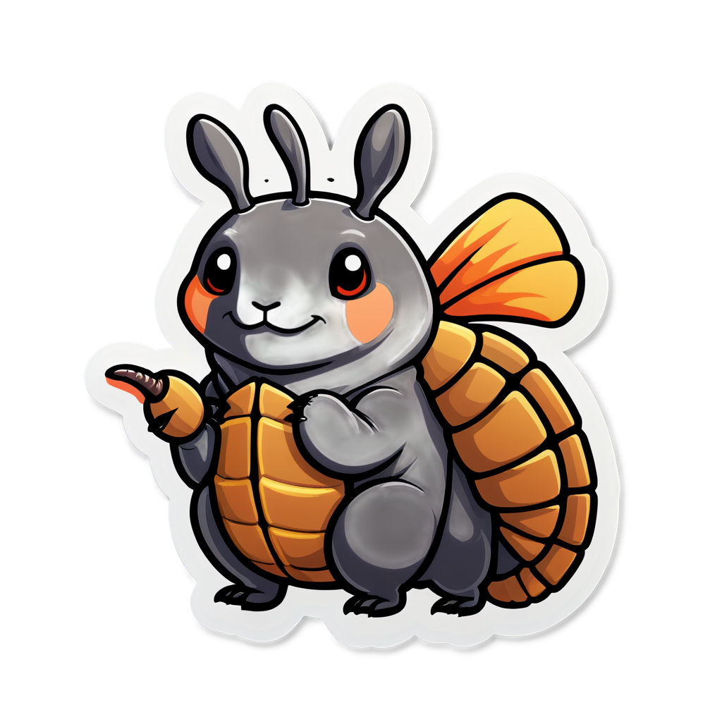 Cute Roach Sticker