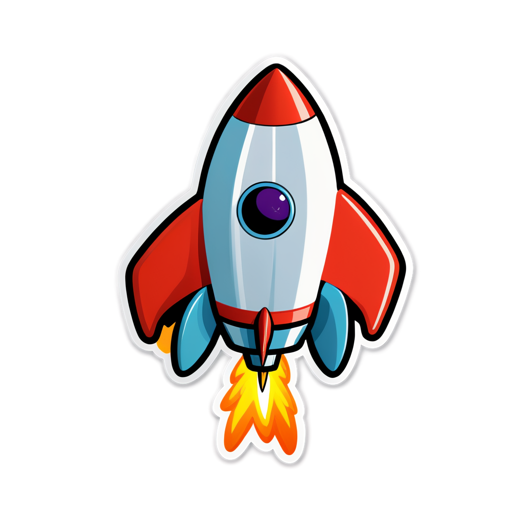 Cute Rocketbook Sticker