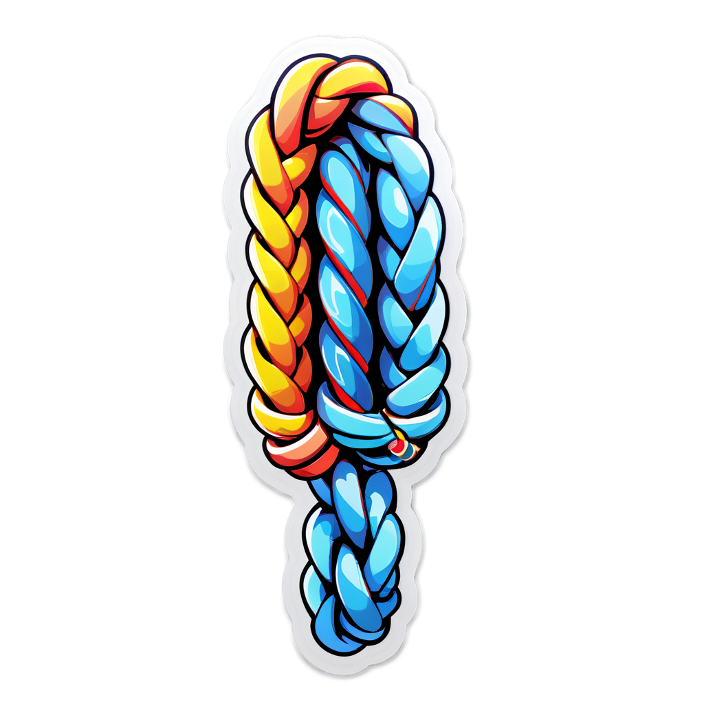 Cute Ropes Sticker