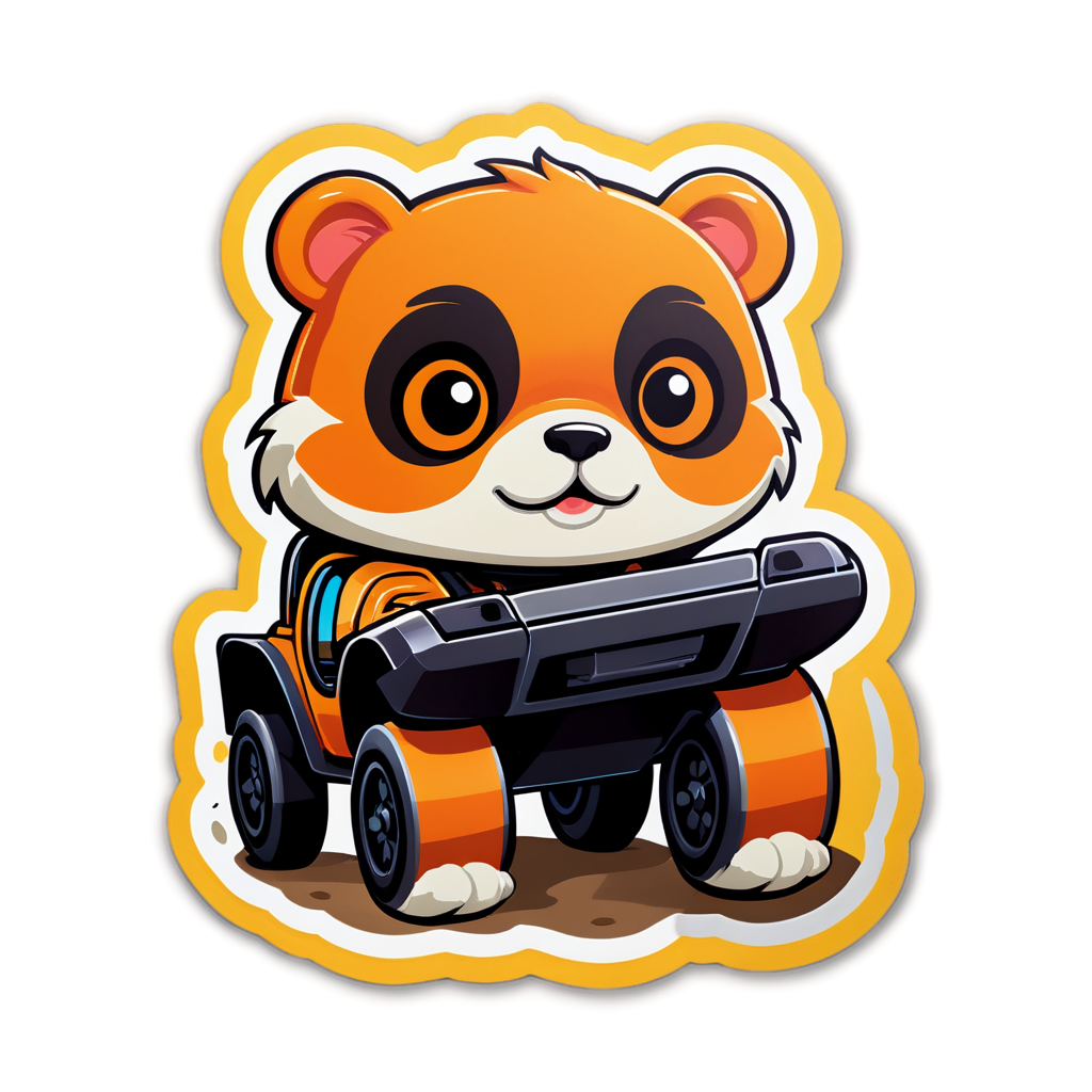 Cute Rover Sticker