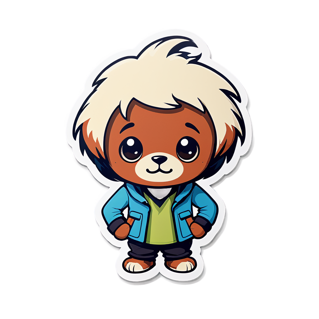 Cute Rover Sticker