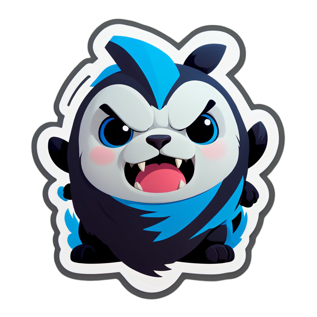 Cute Rumble Sticker