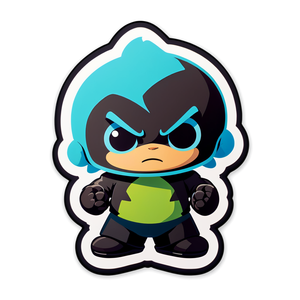 Cute Rumble Sticker