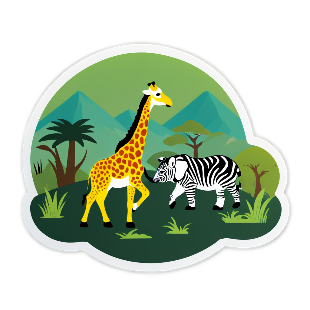 Safari Sticker Collection