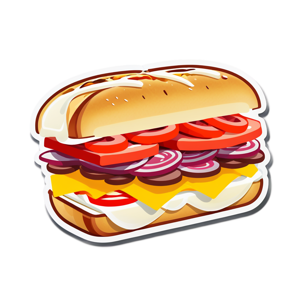 Sandwich Sticker Collection