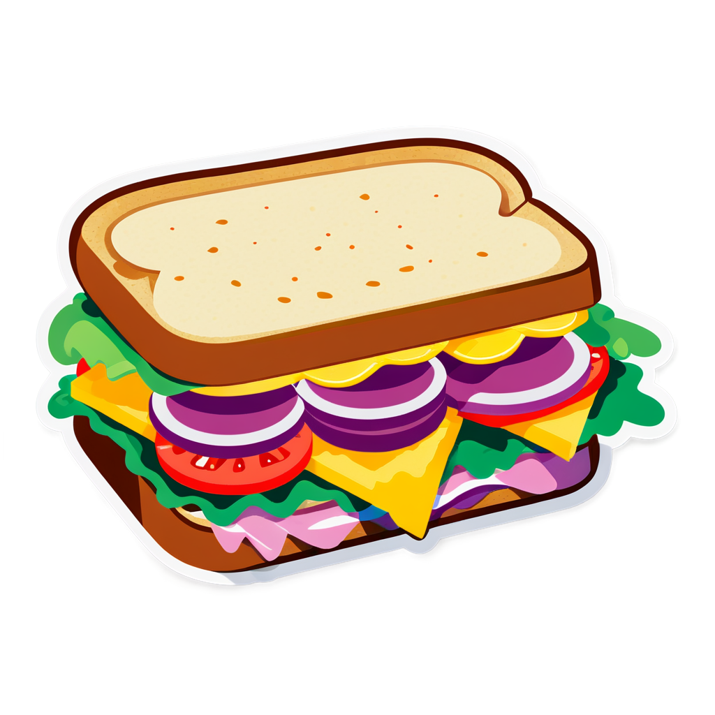 Sandwich Sticker Kit