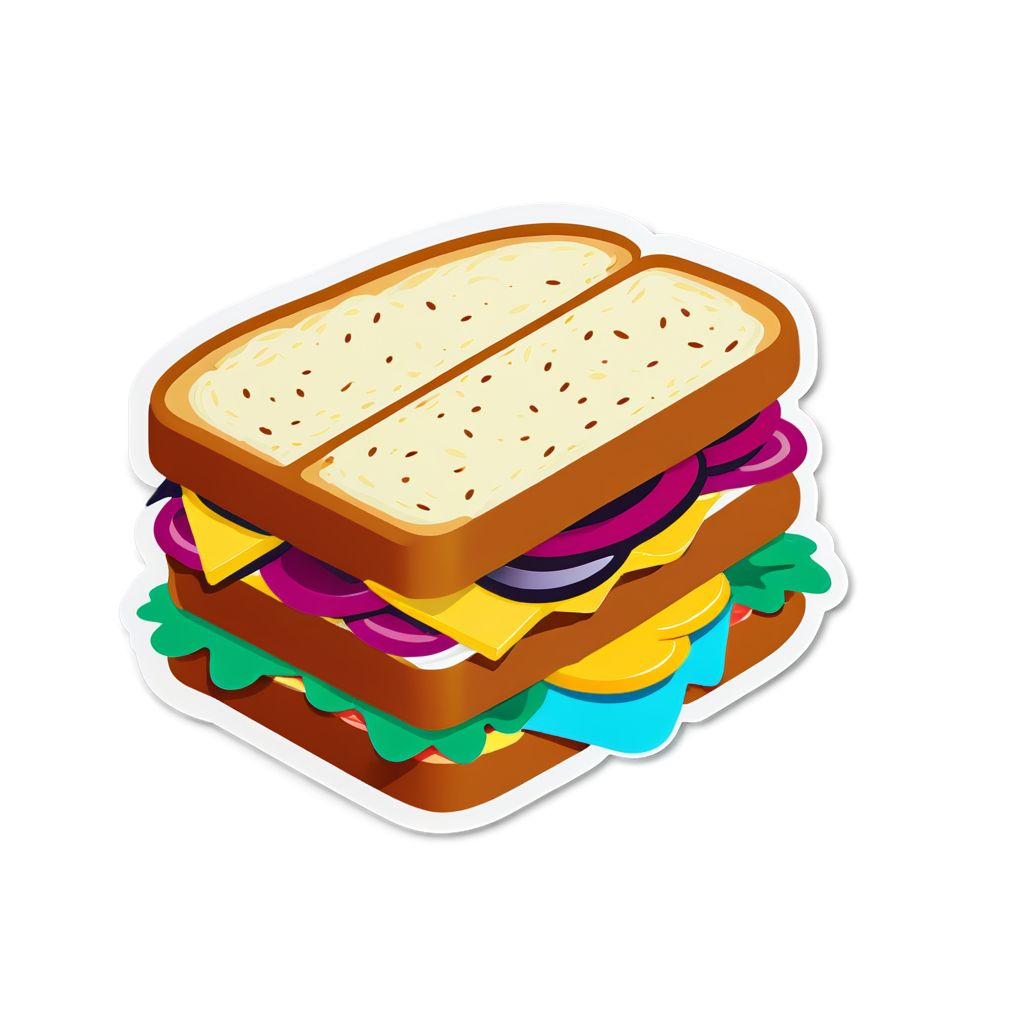 Sandwich Sticker Kit