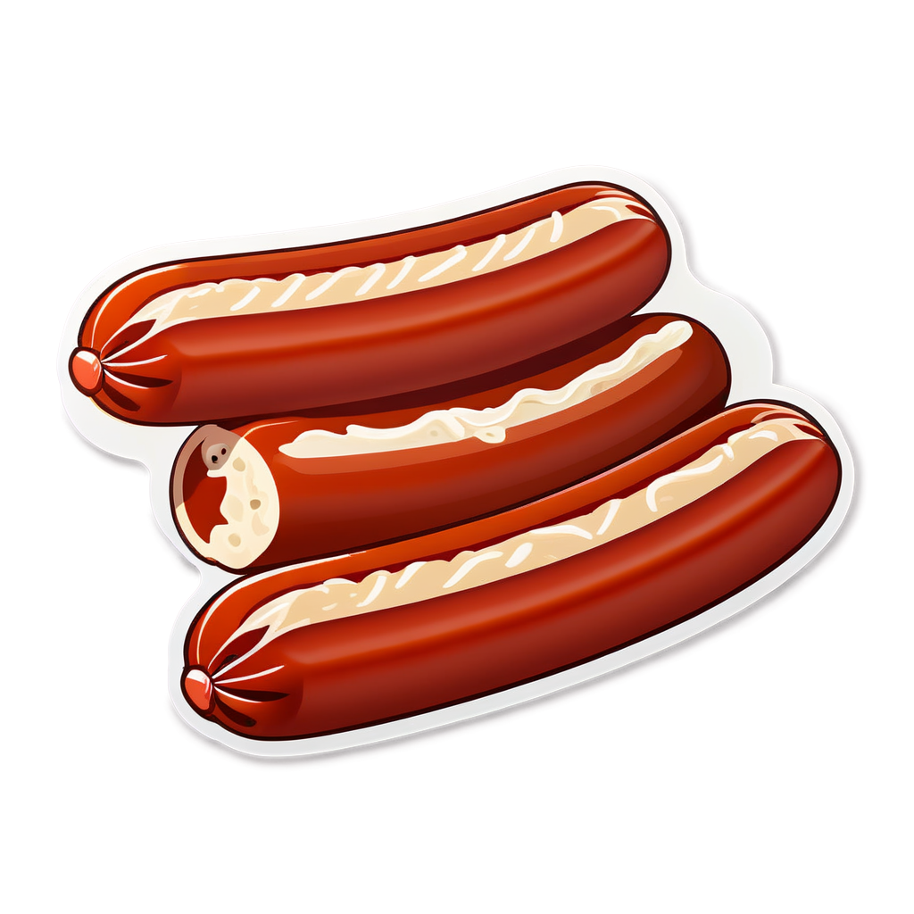 Sausage Sticker Collection