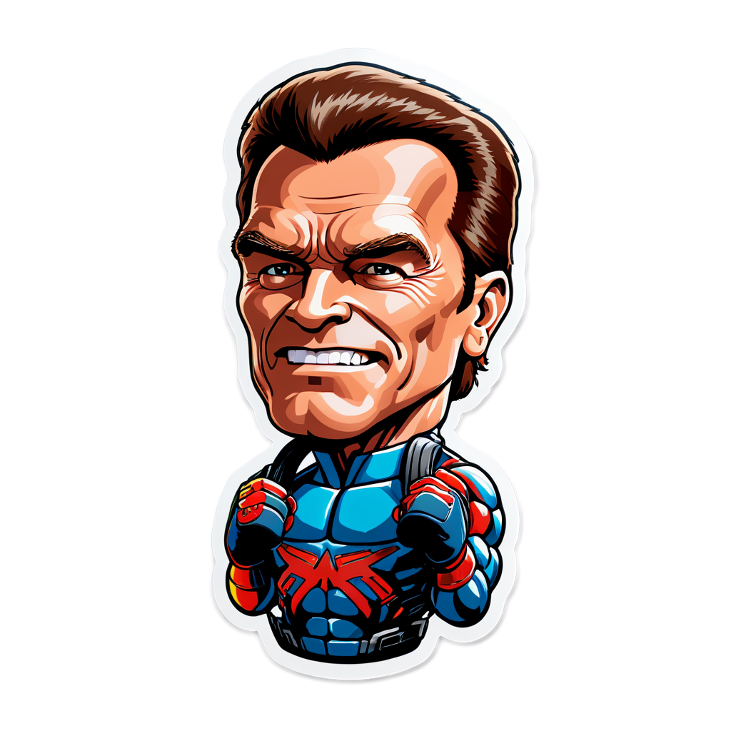 Schwarzenegger Sticker Collection