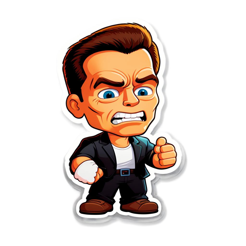 Schwarzenegger Sticker Ideas
