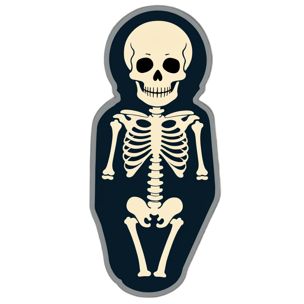 Skeleton Sticker Kit