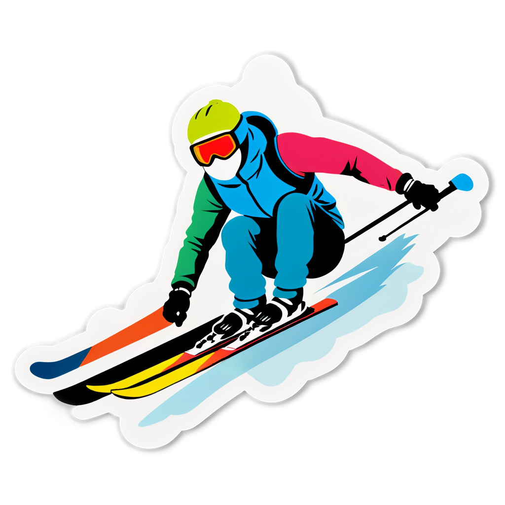Skiers Sticker Kit