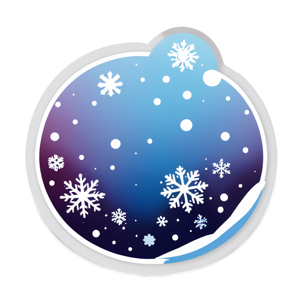 Snow Sticker Collection