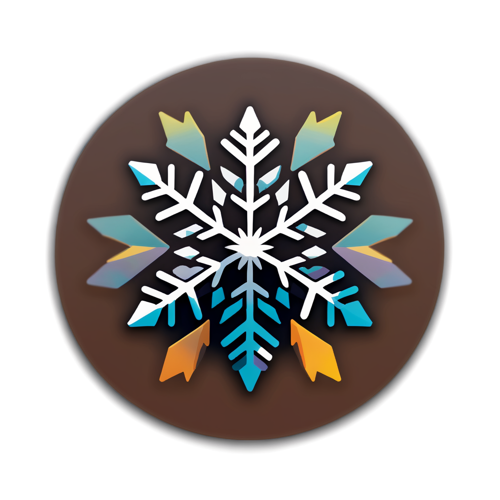 Snowflake Sticker Kit