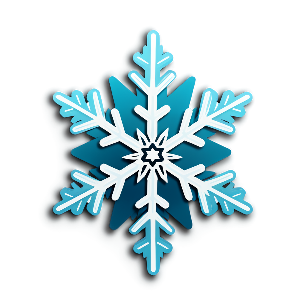 Snowflake Sticker Kit