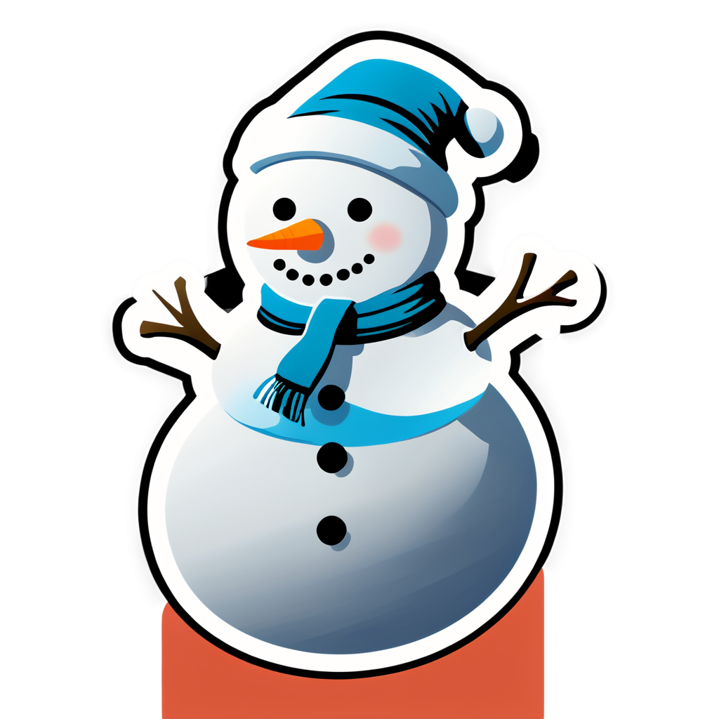 Snowman Sticker Collection