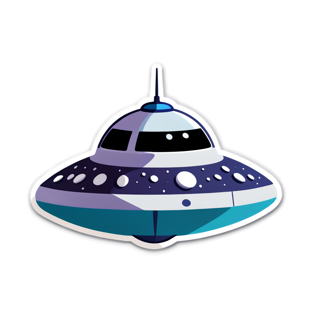 Spaceship Sticker Kit