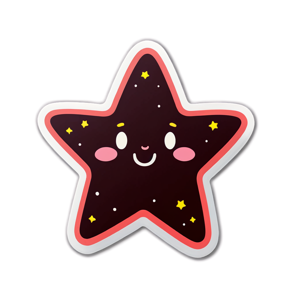 Cute Star Sticker