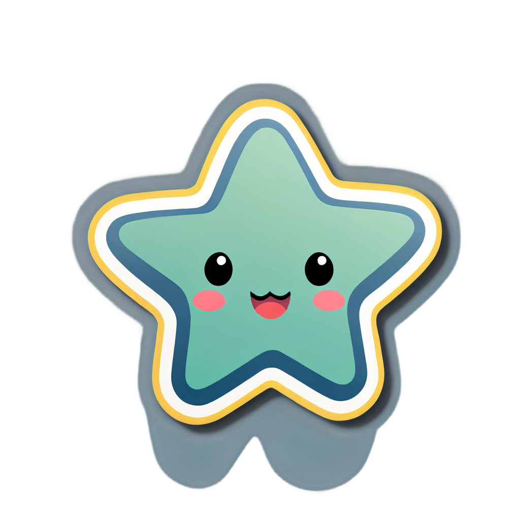 Cute Star Sticker