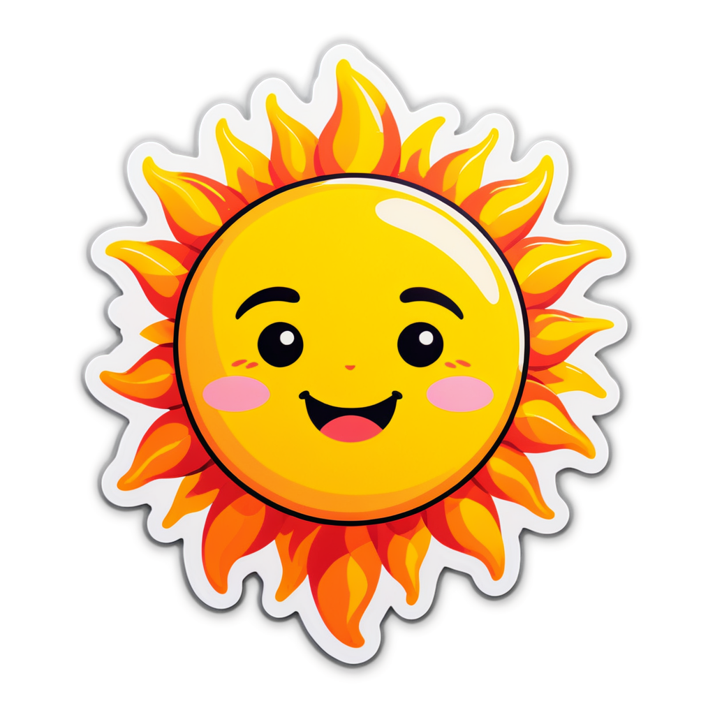 Sun Sticker Ideas