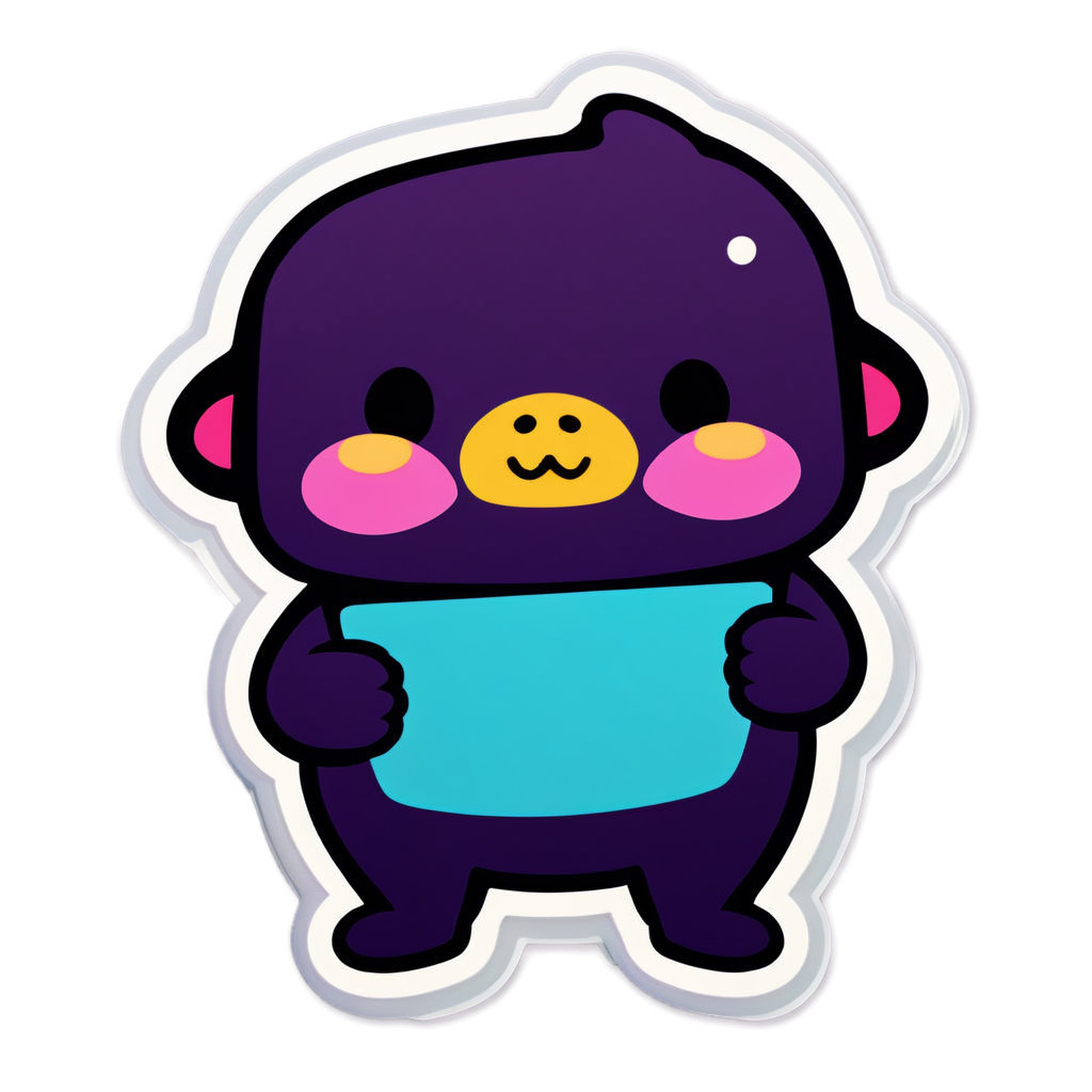 Cute Tester Sticker