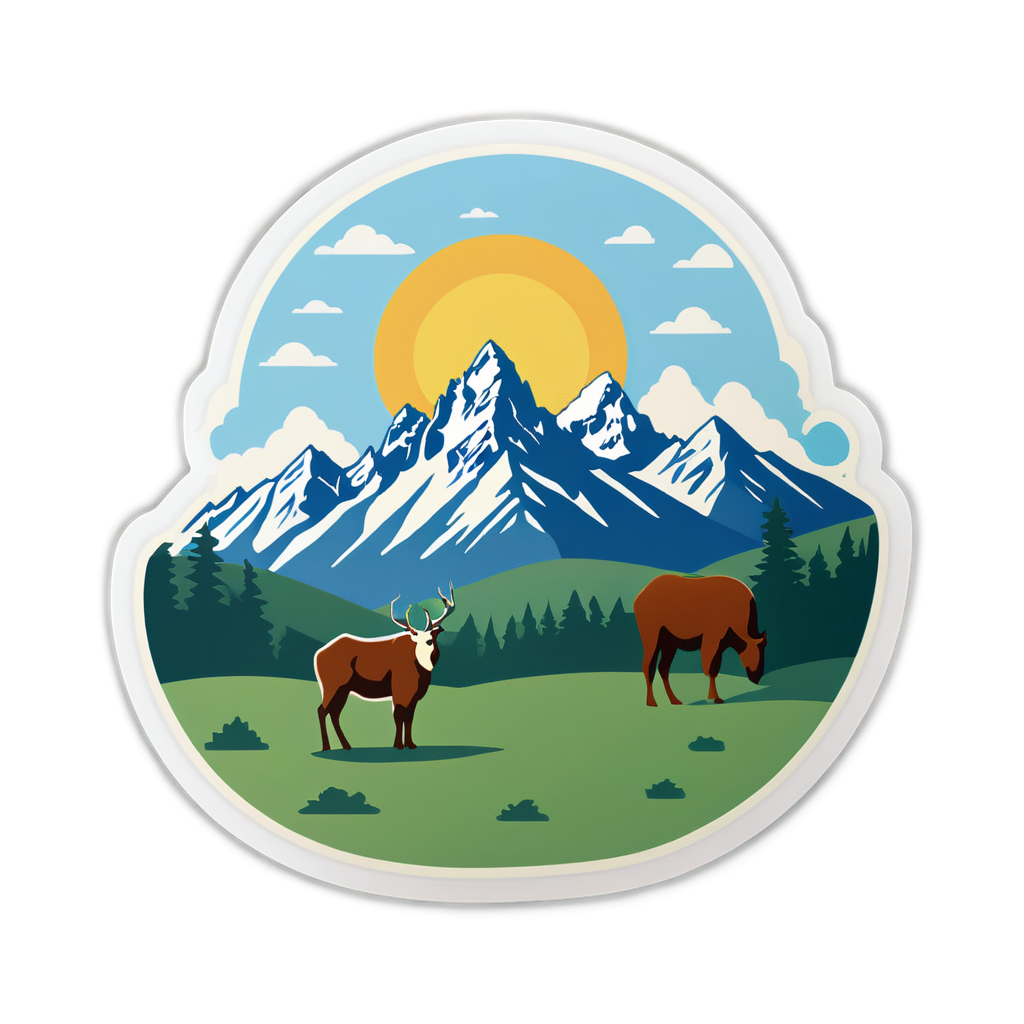 Teton Sticker Collection